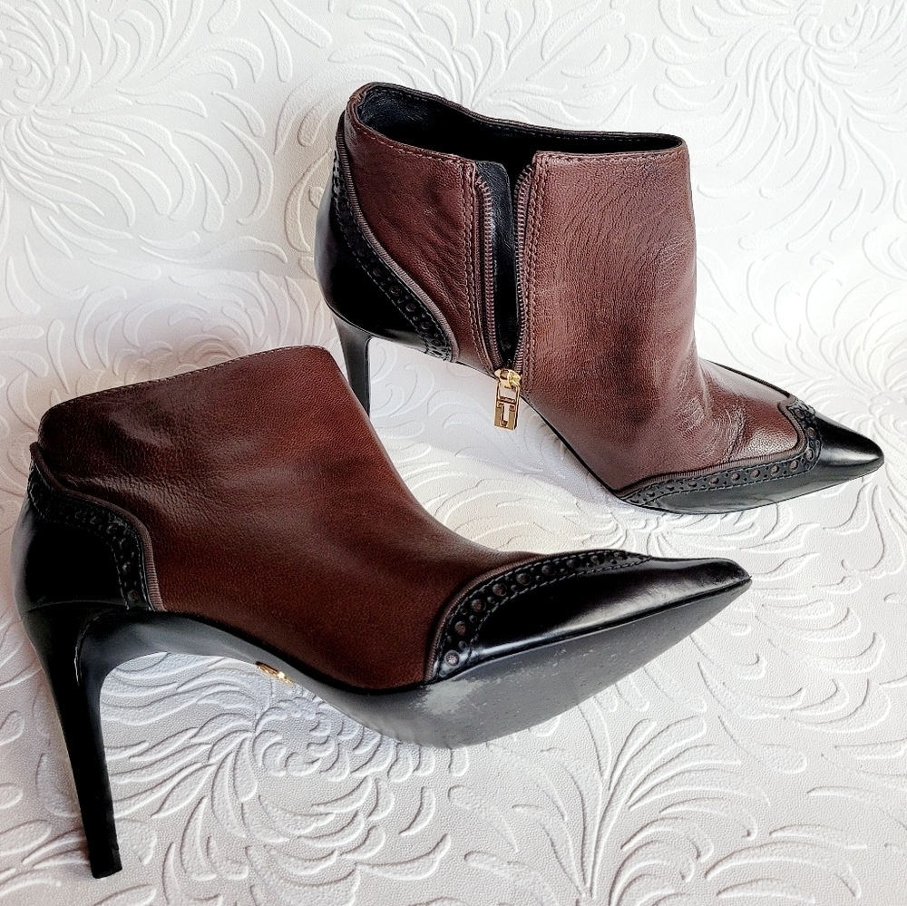 Tory Burch Booties Tie tip Bootie 8 1/2 M - Picture 2 of 16